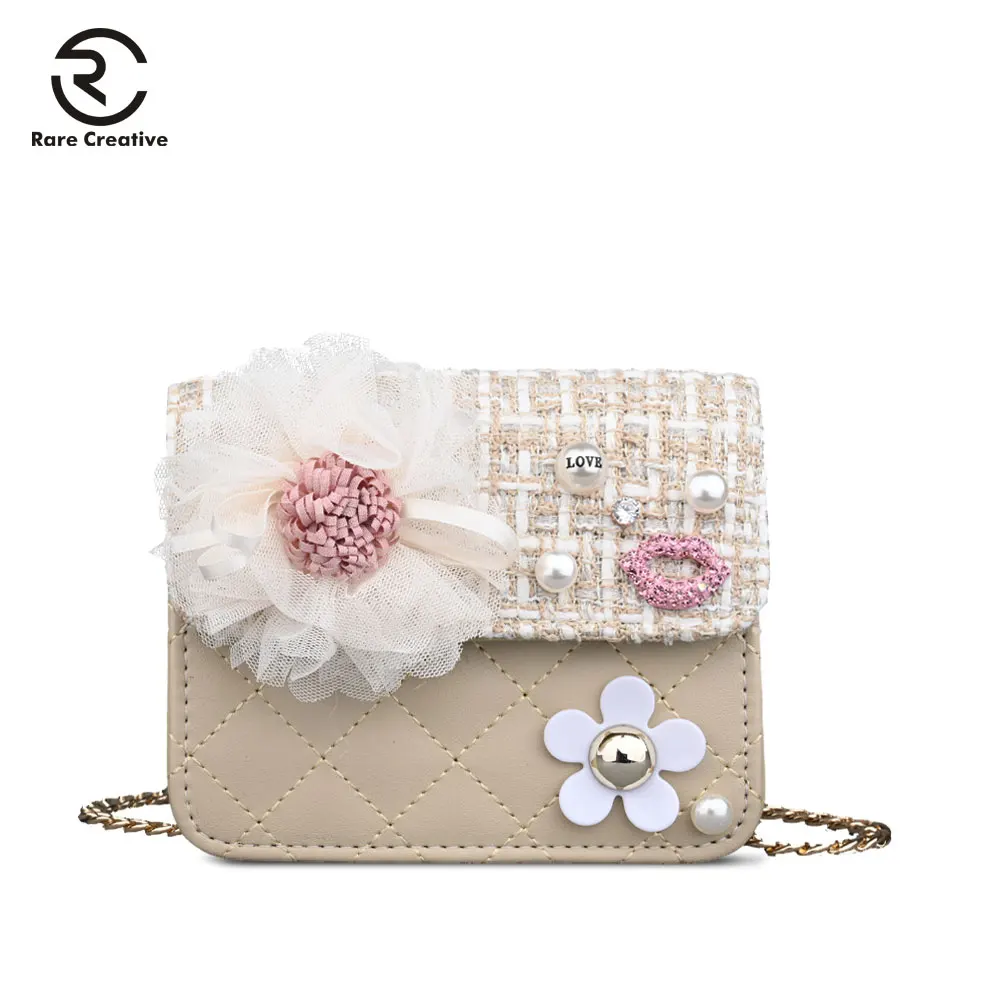 

RARE CREATIVE PU Leather Flower Shoulder Bag Fashion Brand Small Beach Bag Luxury Women Bags Designer High Quality Purses HS8042