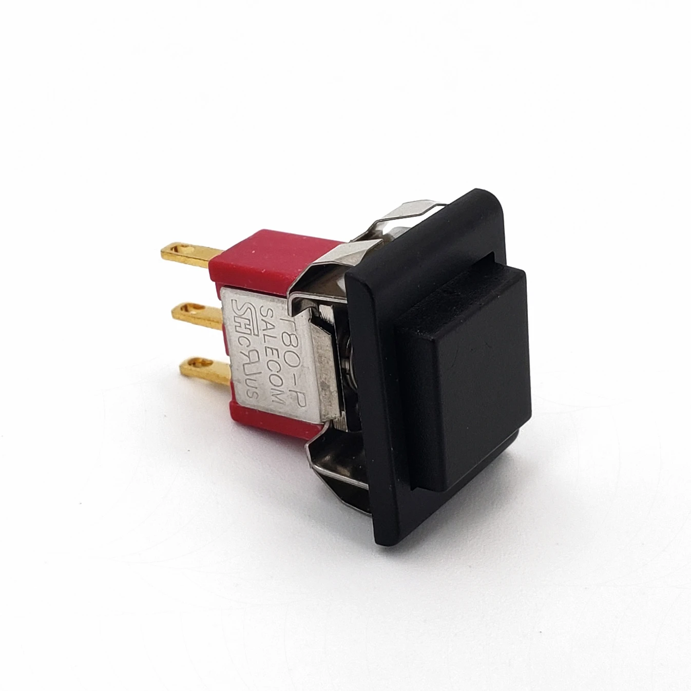 SH P8701 F22A квадратный защелкивающийся с рамкой 3Pin мгновенный SPDT Мини кнопочный