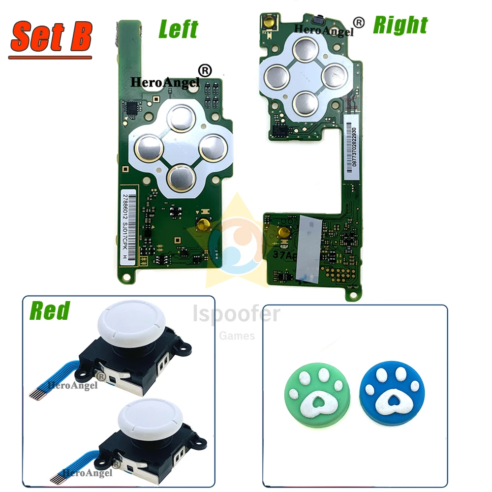 Материнская плата для NS Left Right LR nintendo switch joycon джойстик материнская комплект с 3D