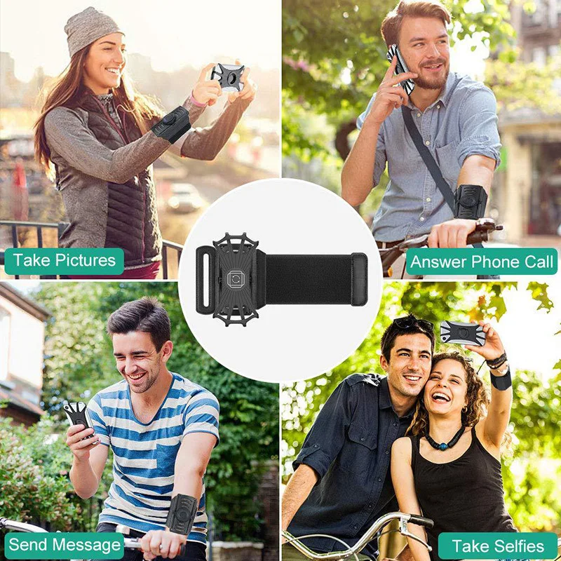 Running Phone Wristband Rotatable Wrist Strap Jogging Arm Band for iPhone Samsung Huawei JR Deals
