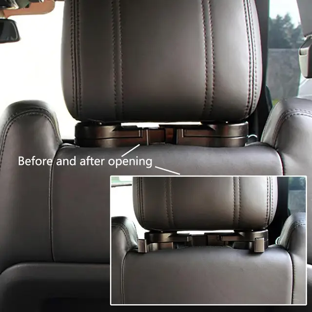 Car Headrest Hook Seat Back Hanger for Bag Handbag Grocery Cloth Portable Multifunction Clips Car Styling Car Stuff Purse Hanger car accessories