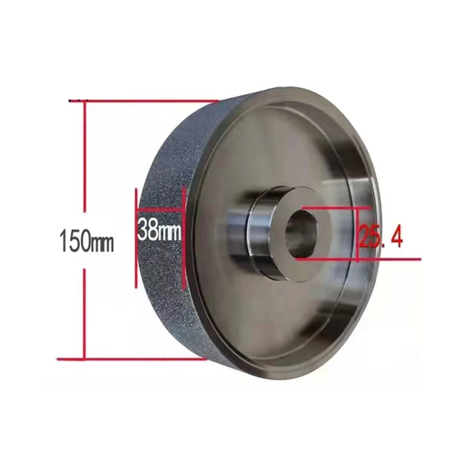 6 Inch 150*38*25.4mm Diamond Grinding Wheel for Ceramic Glass Tungsten Steel Polishing Wheel 45# 80# 180# 200# 320# 600# 800#