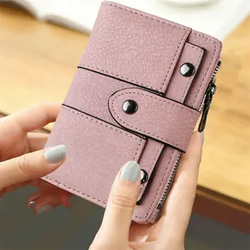 

PU Leather Wallet for Women Ladies Credit Card Holder Bifold Purse Wallet Clutch Handbag /BY