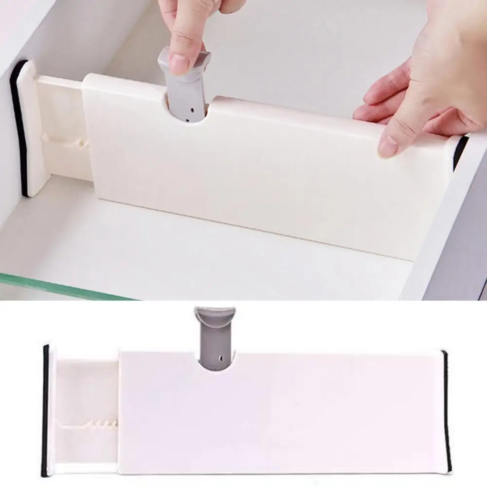 

Adjustable DIY Grids Drawer Separator Divider Board Household Bedroom Tools Storage Organizer Space-saving Tools