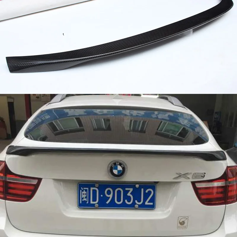 Автомобильный спойлер заднего багажника X6 E71 MP из углеродного волокна крыла для