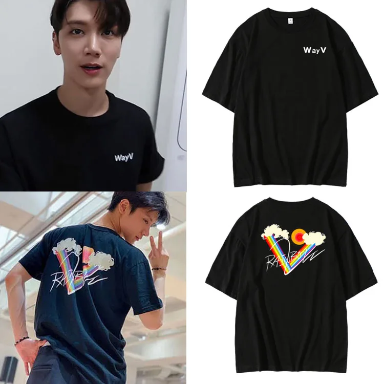 WayV テン デザイン 公式グッズTシャツ NCT WayV 威神V テン×Represent T