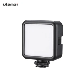 

ulanzi VL49 Mini LED Video Light Photography Lamp 6W 5500K CRI95+ with/ Battery+Cold Shoe Mount for Canon Nikon Sony DSLR Camera