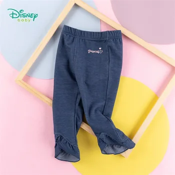 

Original Disney Children Pants Girls Princess Style Jeans Flared Spring New Newborn Pants Baby Boy Pants Baby Girl Pants