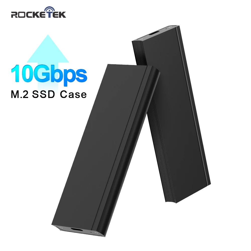 Rocketek M2 SSD корпус NVME 10 Гбит/с M.2 к USB Type C 3 1 адаптер для PCIE NGFF M/B & M Key Disk Box|Корпус