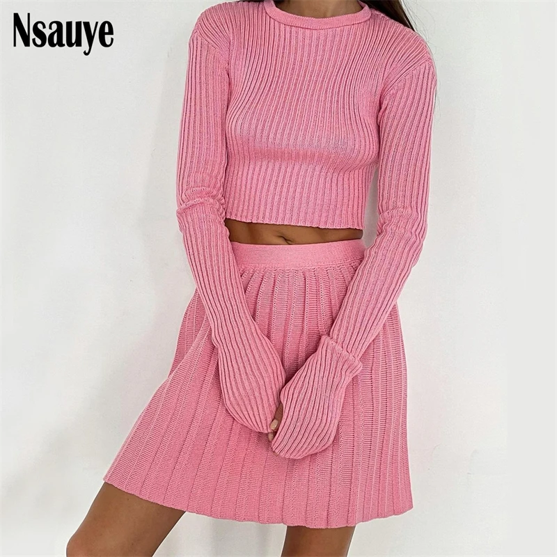 Nsauye Women Knitted Sweater Dress Two 