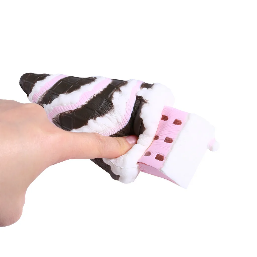 ice Cream House Gifts Soft Slow Rising Squeeze Toy Simulation of slow rebound decompression toy birthday gift #A