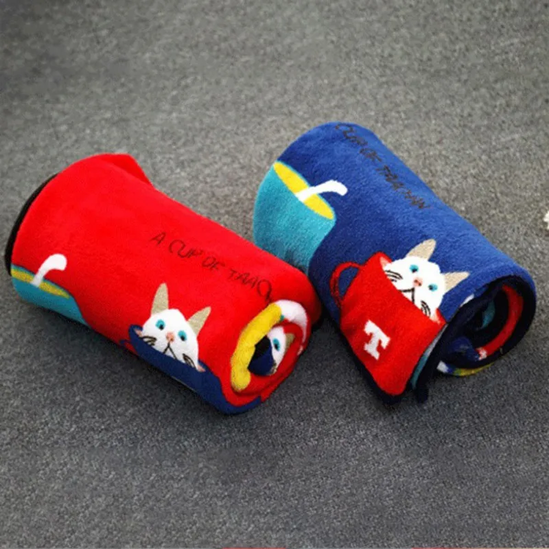 Baby Blanket Cotton Super Soft Kids Month Blankets Cartoon Soft Comfortable Breathable Coral Velvet Air Conditioning Blanket
