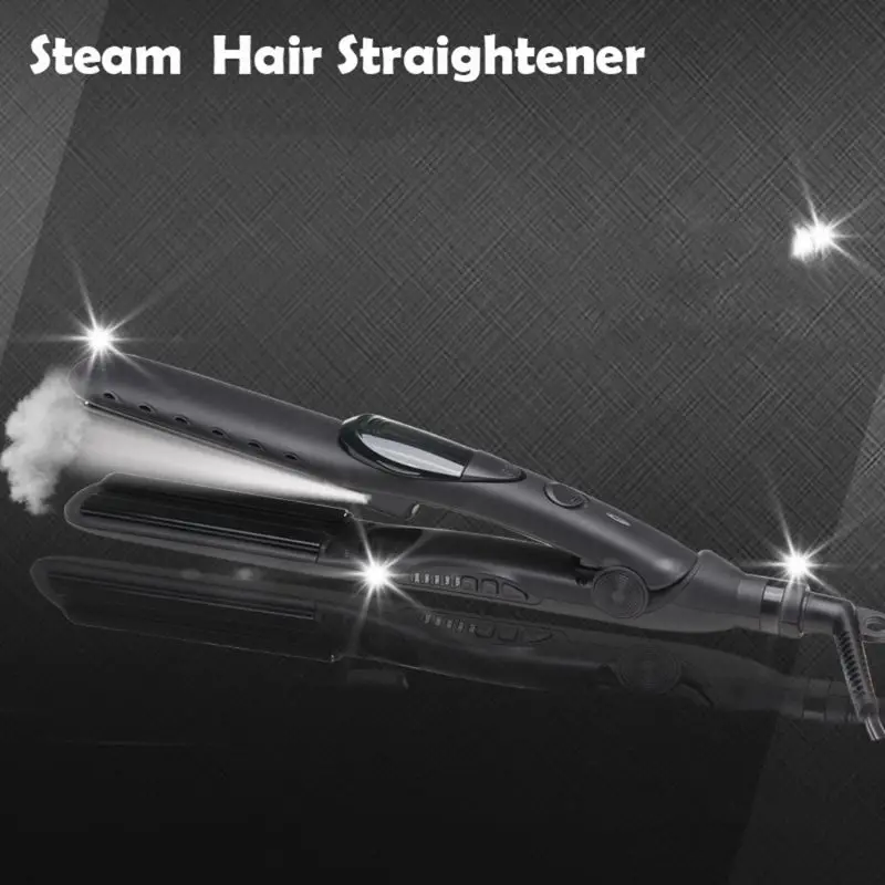 

Steam Hair Straightener Straight Roll Dual-use Atomized Splint Tourmaline Ceramic Perm Device M17C