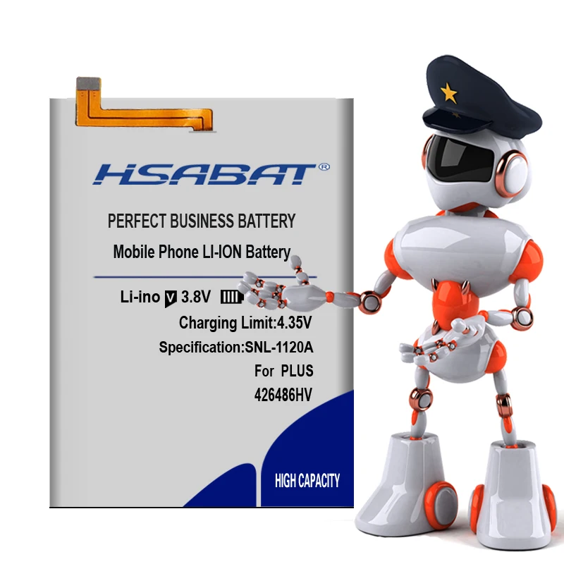 HSABAT Высококачественный аккумулятор 4600 мАч 426486HV для UMI Plus E Helio P20 UMIDIGI Plus H26486HV