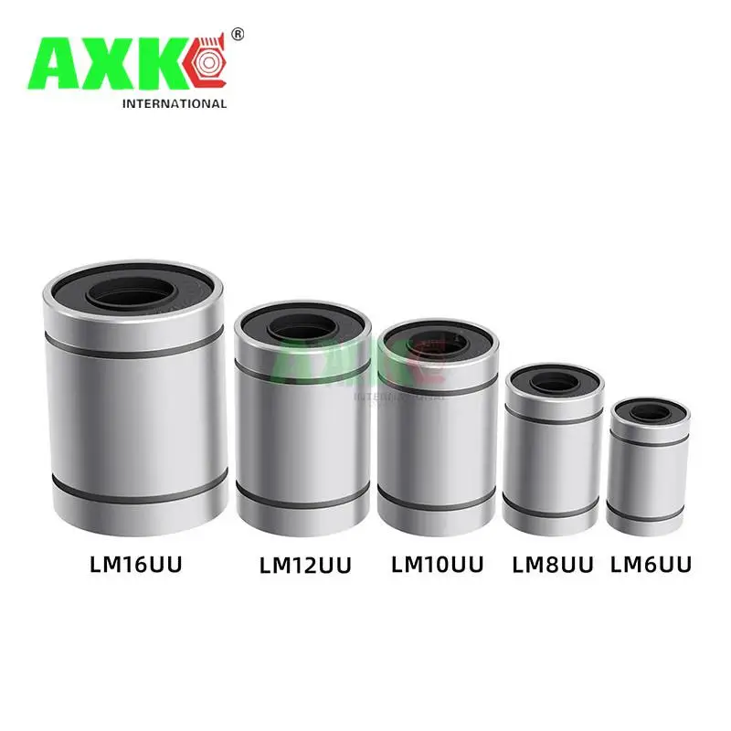 10 шт./лот LM8UU LM10UU LM16UU LM6UU LM12UU LM3UU линейная втулка 8 мм ЧПУ линейные подшипники для