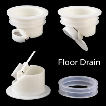 

1PC White Bathtub Plug for Bath Shower Floor Drain for Sink Strainer Bathroom Trap Siphon Plug Anti Odor Kitchen Sink Cork Acces