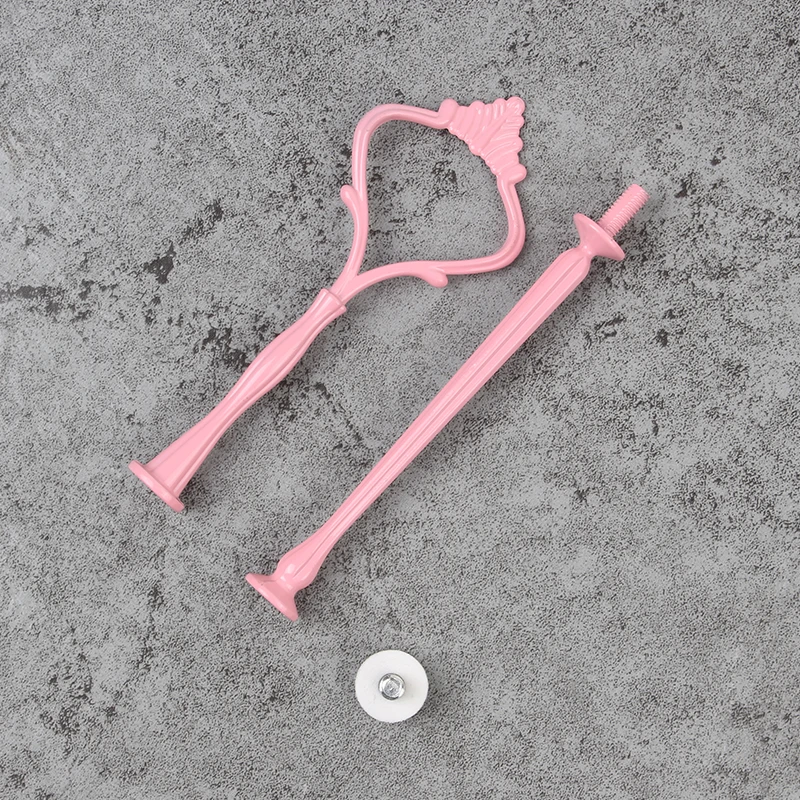 Free Shipping Zinc Alloy Cake Stand Cake Stand Fittings, 2 Tier big