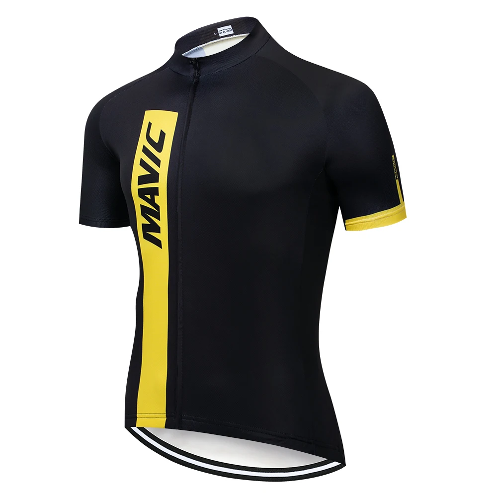 2019 Mavic велосипедная майка Corrida de Bicicleta Do Esporte топы одежда с коротким рукавом для