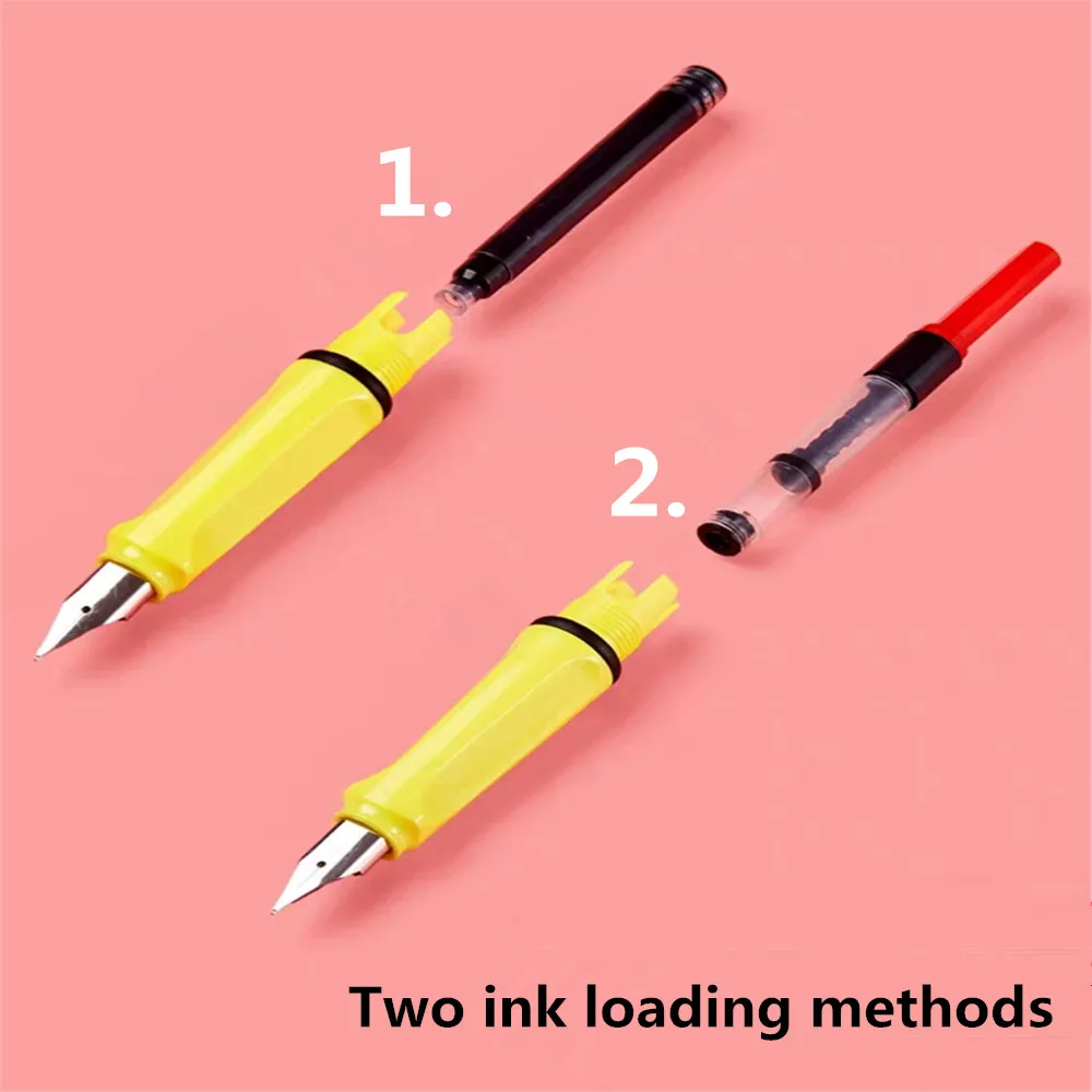 New High Quality 5pcs Color Ink Supplies Fountain Pen Ink Refill