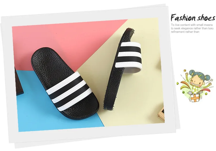 best leather shoes New Summer Children's Slippers For Boys Girls Toddler Slippers Pvc Soft Non-slip Beach Sandals Baby Home Shoes Kids Flip Flops children's sandals