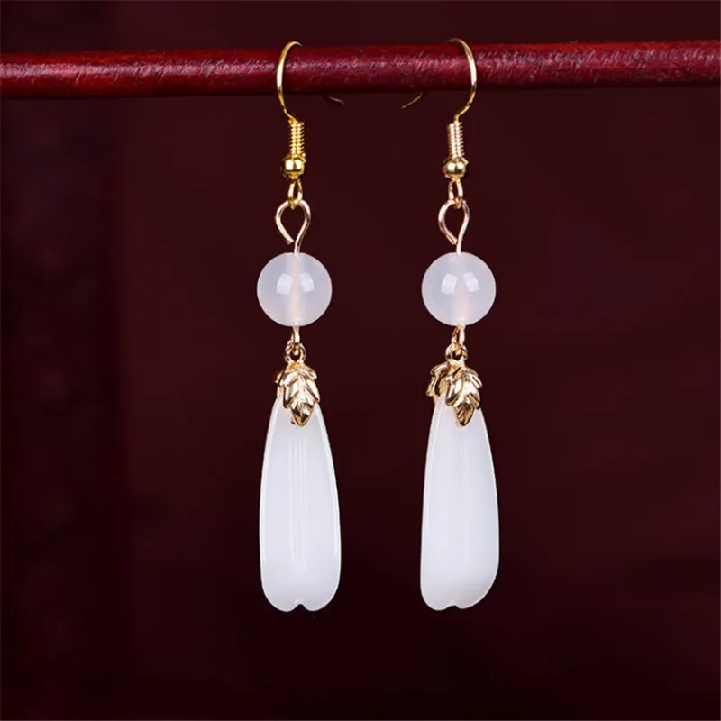 Yanting Glass Glazed Tassel Earrings Female Gifts For Women Handmade Jewelry Ethnic Earrings Shell Flower Earring Hanging 0137