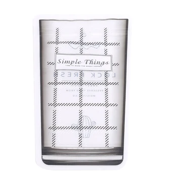 

Reusable Stand Up Ziplock Bag Cup Fresh Bag Snack Storage Pouch Portable Food Case Fruits Leakproof Seal Package