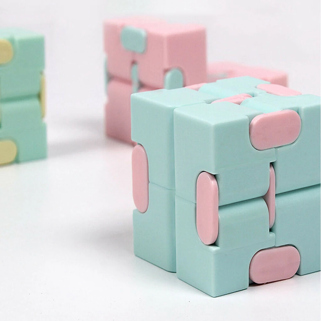 Infinity Magic Cube For Children Adult Decompression Square Puzzle Toys Anti Stress Fidget Toy Funny Hand Game Relieve Stress