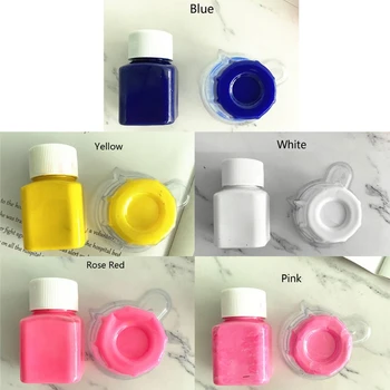 

5 Colors DIY Molding Resin Molds Silicone Mold Color Paste Mold Putty Colorant Dye DIY Silicone Mold Making Pigment Kit
