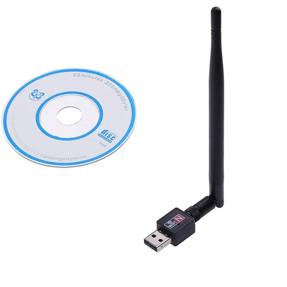 Wireless 600Mbps WiFi Router Adapter USB 2 0 PC Network LAN Card Dongle with Antenna wifi 5