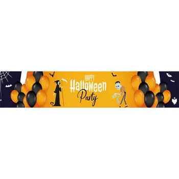 

Large Happy Halloween Banner, Halloween Party Decoration Supplies Outdoor Indoor