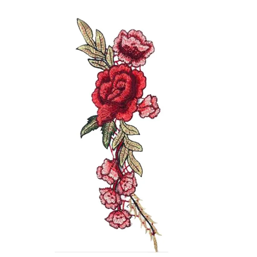 New-Floral-Roses-Butterfly-Flowers-Embroidery-Iron-On-Patches-Applique-Sew-Badge-Craft-Embroidered-DIY-For(3)