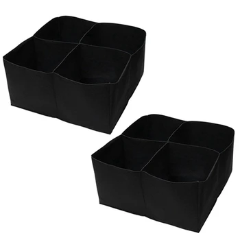 

Garden Planting Bed, Vegetable Planting Bag, 4 Mesh Plant Growth Bag Fabric Aeration Flower Bag Vegetable-Small Space