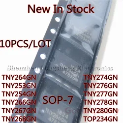 10PCS/LOT TNY264GN TNY253GN TNY254GN TNY266GN TNY267GN TNY268GN TNY274GN TNY276GN TNY277GN TNY278GN TNY280GN TOP234GN SOP-7