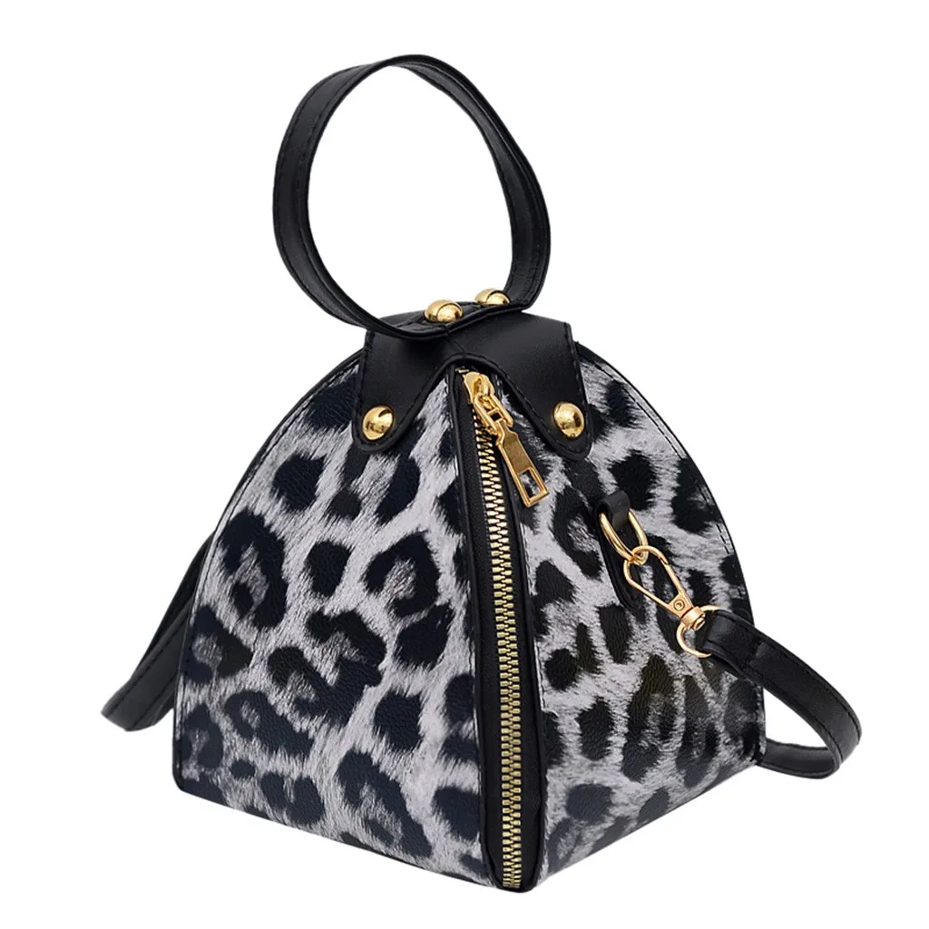 leopard print large bag