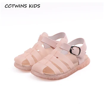

CCTWINS Kids Shoes 2020 Summer Baby Boys Brand Casual Shoes Children Fashion Soft Flat Toddlers Beach Sandals Girls BS452