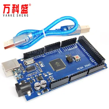 

Factory direct MEGA2560 R3 improved version development board with data cable