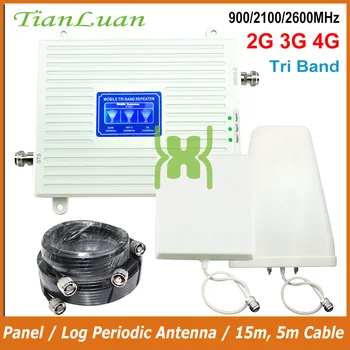 

900mhz 2100mhz 2600mhz 2G 3G 4G signal repeater for network