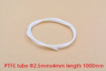 

3d printer part teflon remote sprinkle nozzle dock spout feeding pipe ptfe tube 2.5mmx4mm length 1000mm