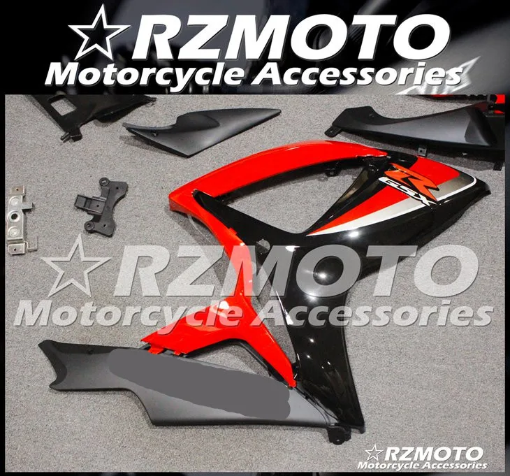 ABS мотоцикл обтекатель комплект для SUZUKI GSXR600 750 K6 2006-2007 год кузов литья под давлением Магазин № 1120