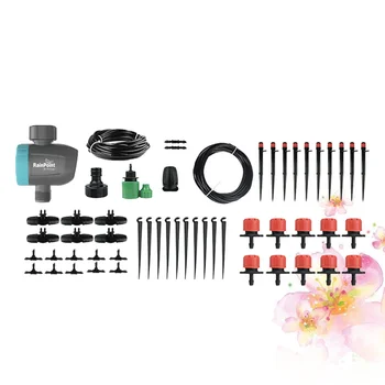 

1 Set of Automatic Watering Device Smart Timing Controller Drip Irrigation Device No Battery - UK Plug Thread
