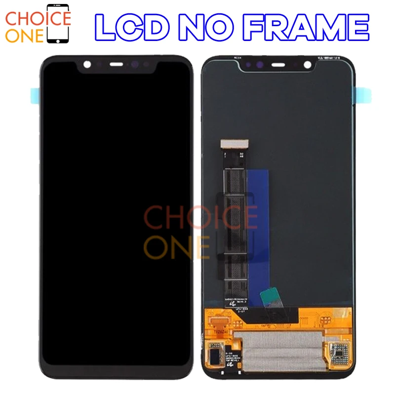 AMOLED 6,2" ЖК-дисплей для xiaomi mi 8 ЖК-дисплей сенсорный экран Digiziter Aseembly+ рамка для xiaomi 8 дисплей Замена