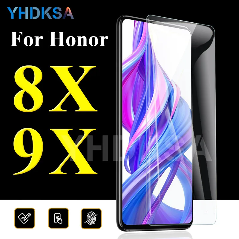 

Protective Glass For Huawei Honor 9X 8X 8A 8C Screen Protector Film For Honor 20 9i 10i 20i V20 V10 V9 Play Tempered Glass