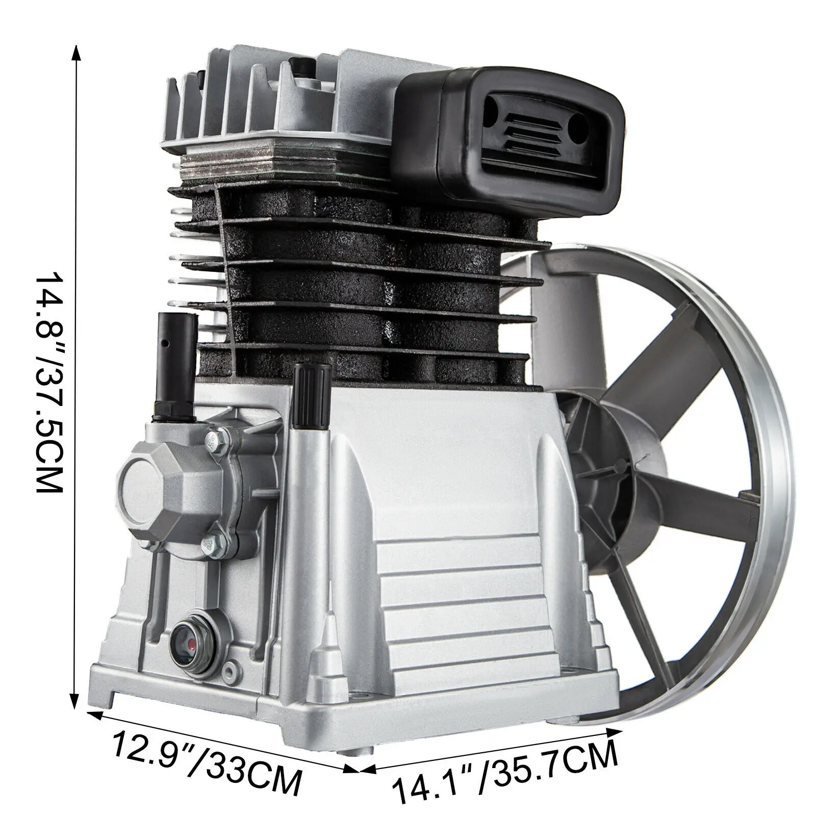 Pompe de compresseur d'air à 2 étages, 5 ch