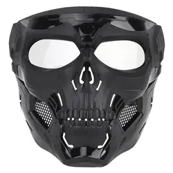 Маска на шлем с черепом для Хэллоуина, маскарадные маски для косплея на открытом воздухе