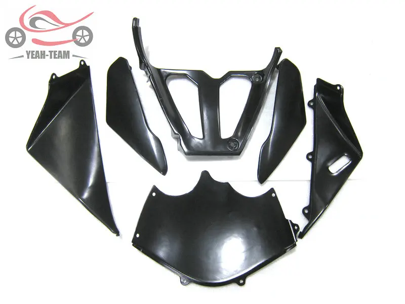 Хорошее качество китайские Обтекатели набор для Suzuki K4 GSXR600/750 2004 2005 04 05 GSXR 600 750 матовый черный ABS пластик обтекатель части