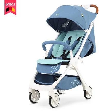 VIKI/Новинка; складной светильник; детская коляска; переносная коляска; детская коляска - Цвет: white-blue
