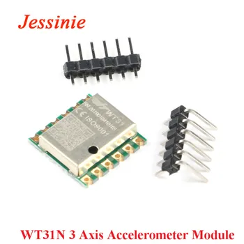 

WT31N AHRS 2 3 Axis Digital Accelerometer Tilt Angle Attitude Sensor Module Inclinometer For Arduino IIC I2C 3.3V 5V Serial TTL