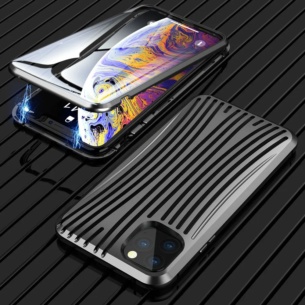 Двусторонний чехол для iPhone 11 11Pro 7 7Plus 8Plus X XS XR Max|Бамперы| |
