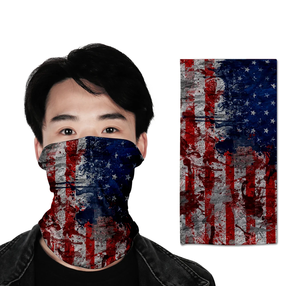 National flag Windproof Cycling Mask Canada US UK Germany Reusable Motorcycle Face Bandana Unisex Anti Dust Pollutiont |