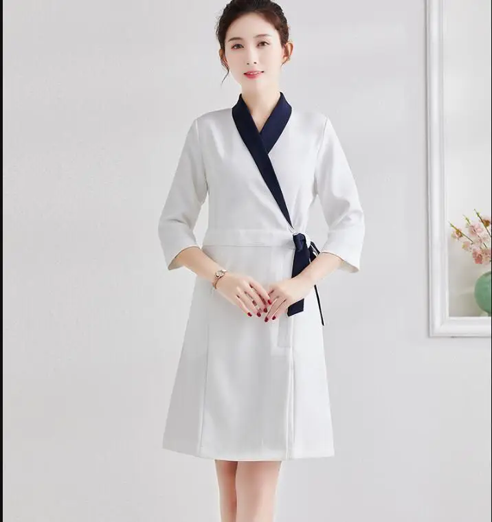 Salone di bellezza uniforme Kimono stile donna Spa lavoro